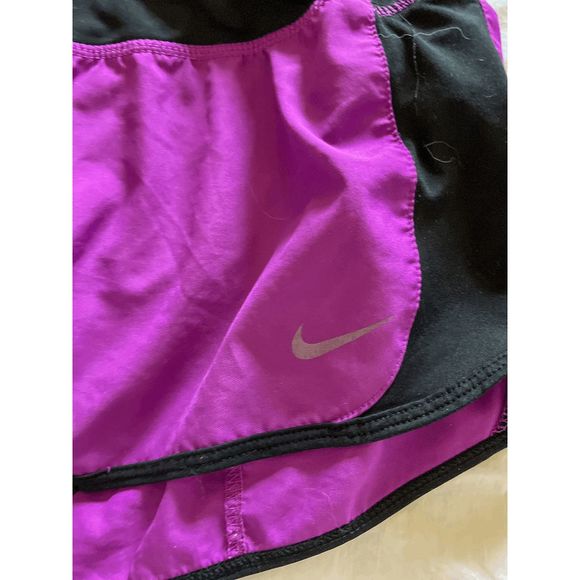 Nike Track Running Athletic Shorts Quick Dry Material Purple Women’s Medium - Picture 10 of 12
